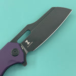 KUBEY Knife KU328M Atlas Linerlock Black Purple   Folding Knife