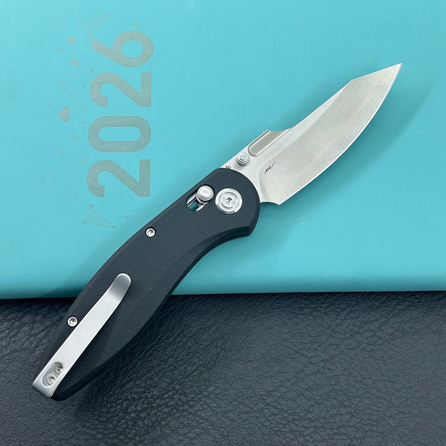 KUBEY Knife KU422A Minor Crossbar Lock Black  Folding Knife