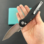 KUBEY Knife KU422A Minor Crossbar Lock Black  Folding Knife