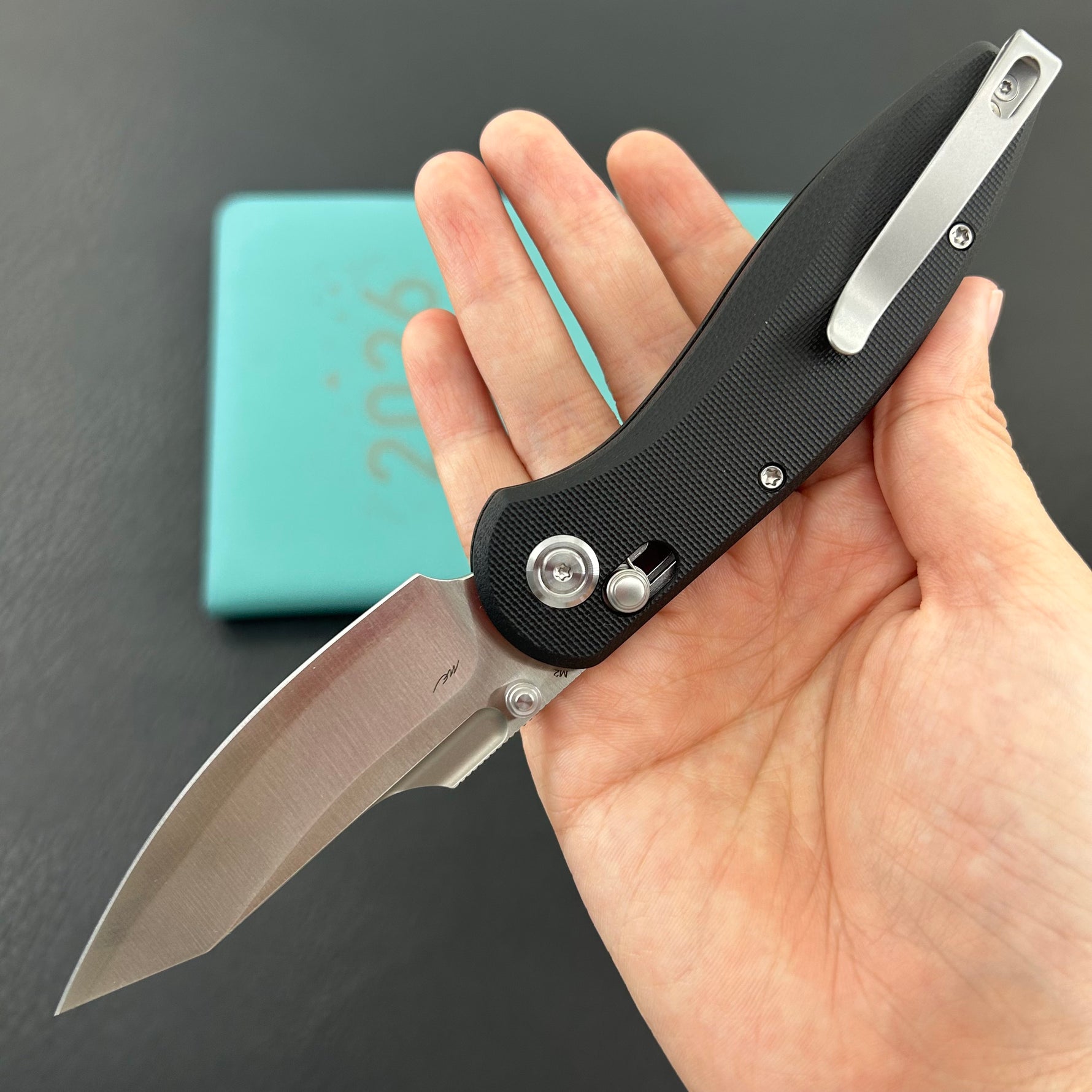 KUBEY Knife KU422A Minor Crossbar Lock Black  Folding Knife