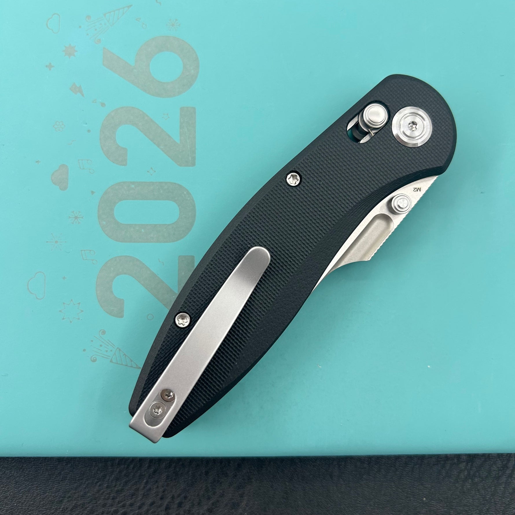 KUBEY Knife KU422A Minor Crossbar Lock Black  Folding Knife