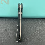 KUBEY Knife KU422A Minor Crossbar Lock Black  Folding Knife