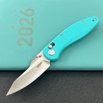 KUBEY Knife KU422C Minor Crossbar Lock Tiffany Blue  Folding Knife