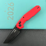 KUBEY Knife KU237D Carve Crossbarlock Black   Folding Knife