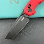 KUBEY Knife KU237D Carve Crossbarlock Black   Folding Knife