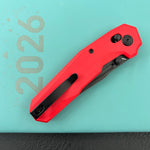 KUBEY Knife KU237D Carve Crossbarlock Black   Folding Knife