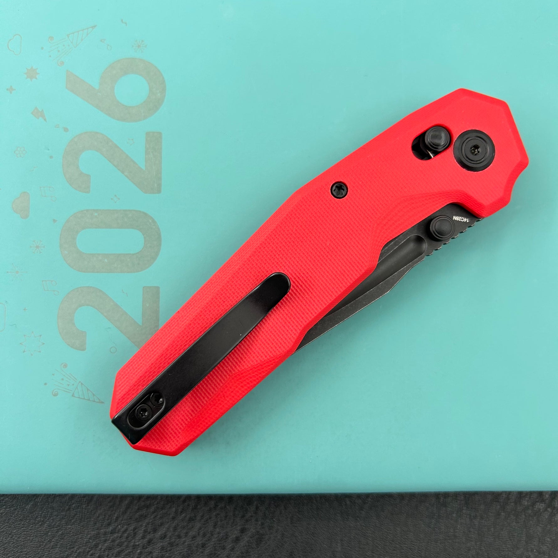 KUBEY Knife KU237D Carve Crossbarlock Black   Folding Knife