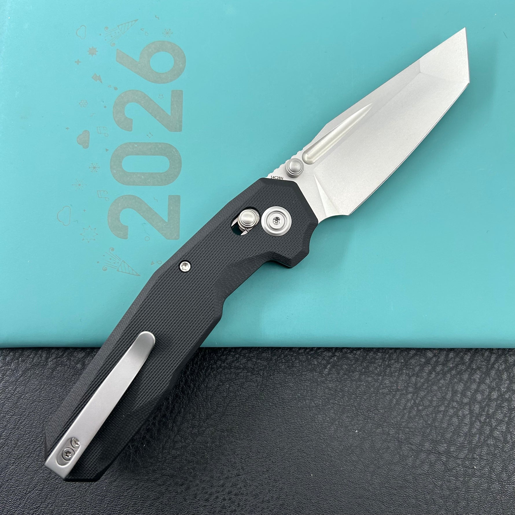 KUBEY Knife KU237A Carve Crossbarlock Black  Folding Knife