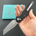 KUBEY Knife KU237A Carve Crossbarlock Black  Folding Knife