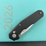 KUBEY Knife KU237A Carve Crossbarlock Black  Folding Knife