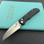 KUBEY Rook D2 G10 Crossbar Lock Folding Knife
