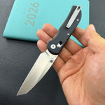KUBEY Rook D2 G10 Crossbar Lock Folding Knife