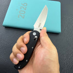 KUBEY Rook D2 G10 Crossbar Lock Folding Knife