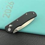 KUBEY Rook D2 G10 Crossbar Lock Folding Knife