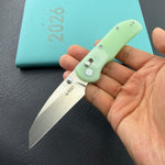KUBEY Rook D2 G10 Crossbar Lock Folding Knife