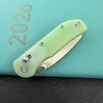 KUBEY Rook D2 G10 Crossbar Lock Folding Knife