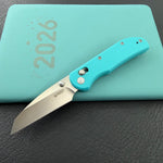 KUBEY Rook D2 G10 Crossbar Lock Folding Knife