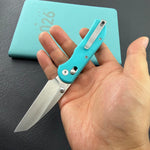 KUBEY Rook D2 G10 Crossbar Lock Folding Knife