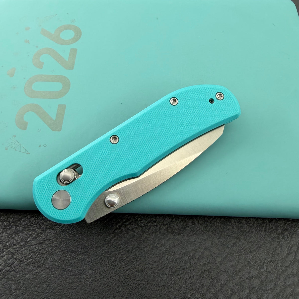 KUBEY Rook D2 G10 Crossbar Lock Folding Knife