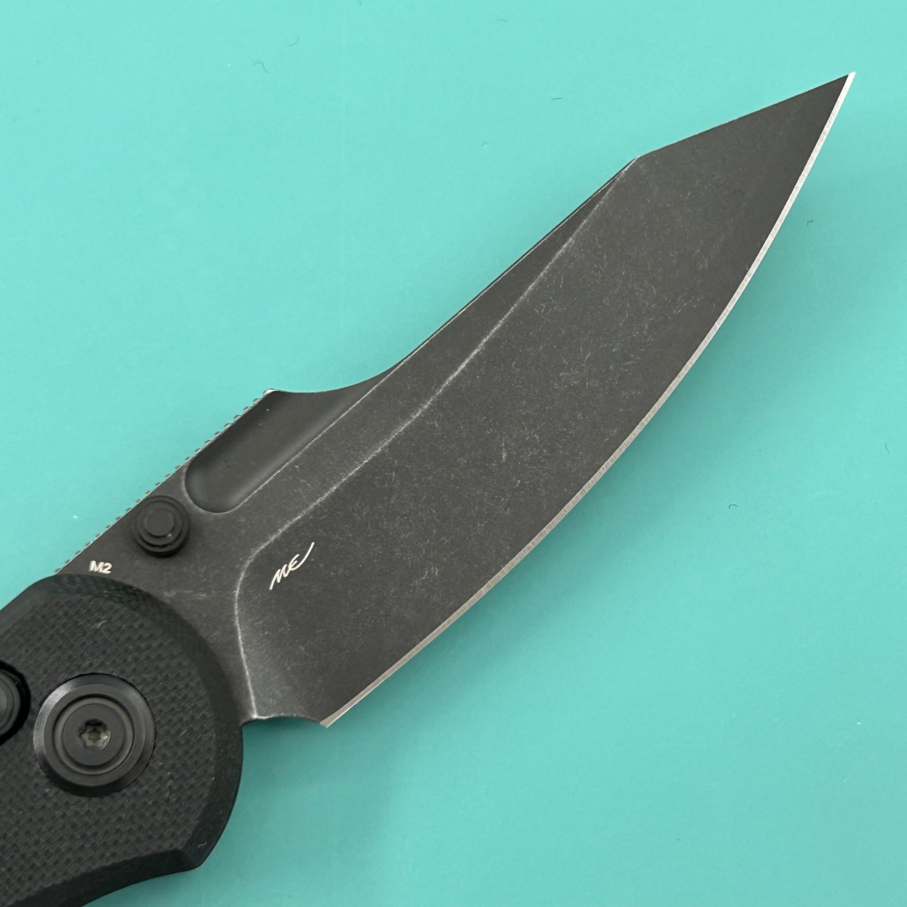 KUBEY Knife KU422D  Minor Crossbar Lock Blackout Folding Knife