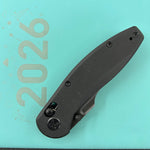 KUBEY Knife KU422D  Minor Crossbar Lock Blackout Folding Knife