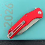 KUBEY Knife  KU158K Flash Linerlock Red Folding knife Frame Locking