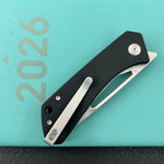 KUBEY Knife KU331L Thalia Linerlock Black 14C28N Folding Knife