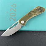 KUBEY Knife KU331K Thalia Linerlock Camouflage 14C28N Folding Knife