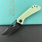 KUBEY Knife KU331N Thalia Linerlock Black Jade 14C28N Folding Knife