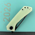 KUBEY Knife KU331N Thalia Linerlock Black Jade 14C28N Folding Knife