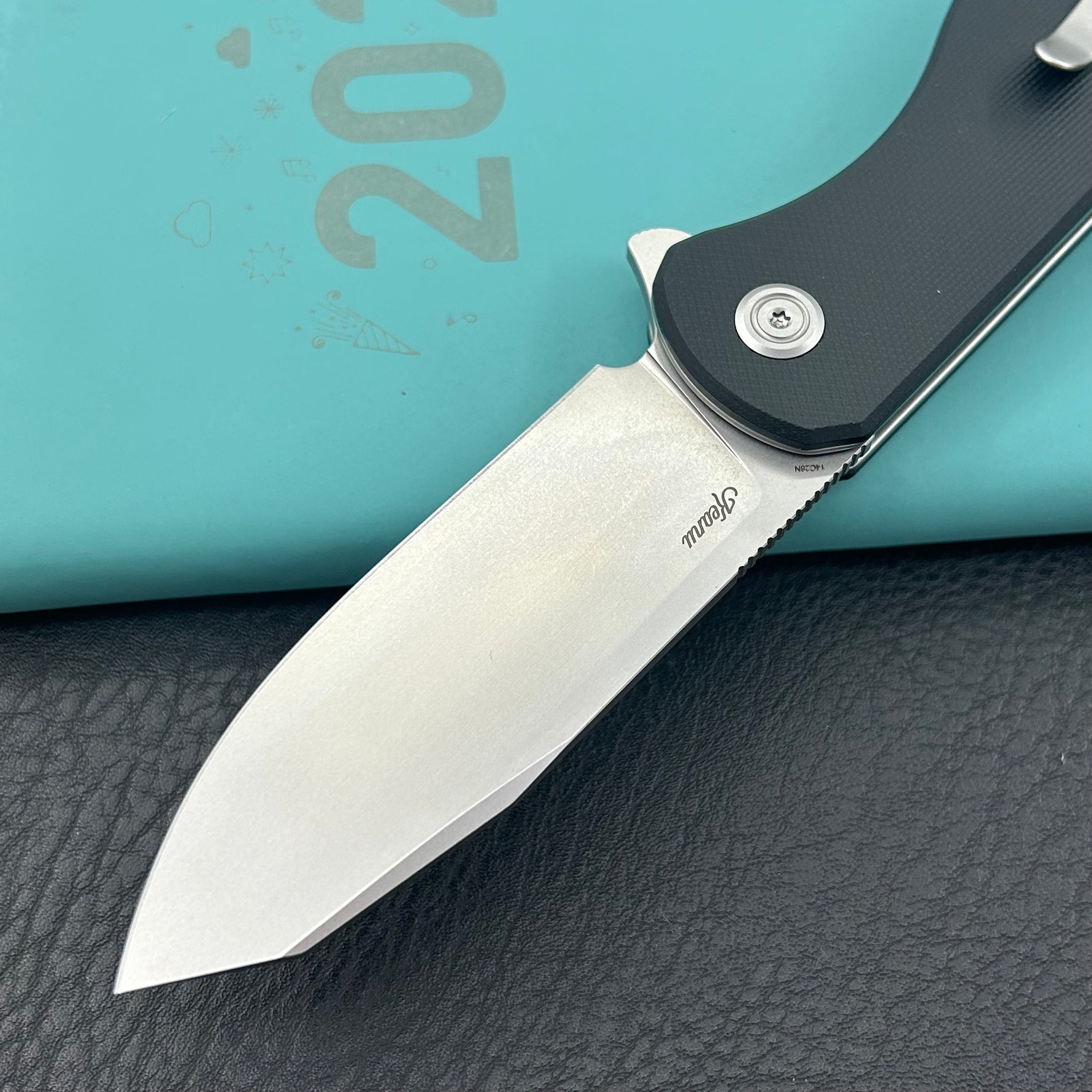 KUBEY Knife KU358S Master Chief Linerlock Black  Folding Knife