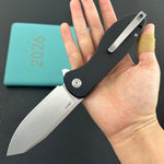 KUBEY Knife KU358S Master Chief Linerlock Black  Folding Knife