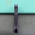 KUBEY  Knife KU212M Anteater Linerlock Black Purple   14C28N Folding Knife