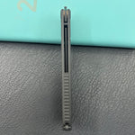 KUBEY  Knife KU297C Ballistic Blackout Titanium  14C28N Folding Knife