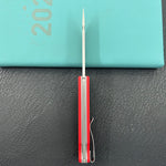 KUBEY Knife KU2102F Akino Lockback  Red  14C28N Folding Knife