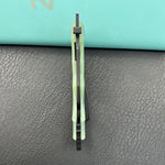 KUBEY  Knife KU262L Mini Wrath Linerlock Black Jade 14C28N Folding Knife