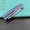 KB Knives KB315C Steelhead Folding Knife Blue Titanium Handle 3.15" Belt Satin M390 Blade