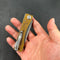 KUBEY KU2102 Akino Lockback Pocket Folding Knife Ultem Handle 3.15" Bead Blasted Sandvik 14C28N