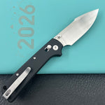 KUBEY Knife KU506A Vector Crossbar Lock Black  D2 Folding Knife