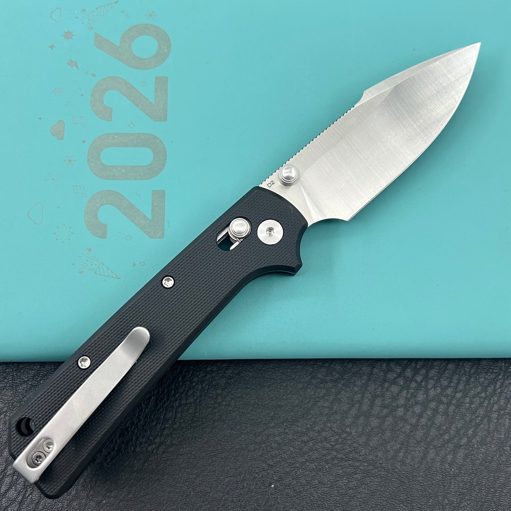 KUBEY Knife KU506A Vector Crossbar Lock Black  D2 Folding Knife