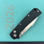 KUBEY Knife KU506A Vector Crossbar Lock Black  D2 Folding Knife