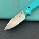 KUBEY Knife KU506C Vector Crossbar Lock Blue  D2 Folding Knife
