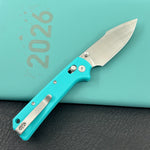 KUBEY Knife KU506C Vector Crossbar Lock Blue  D2 Folding Knife