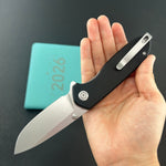 KUBEY Knife Belus Liner Lock Blade KU342H 14C28N Folding Knife