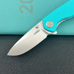 KUBEY Knife KU342J Belus Liner Lock Tiffany Blue  14C28N Folding Knife