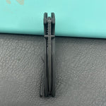 KUBEY Knife KU342L Belus Liner Lock Blackout  14C28N Folding Knife