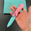 KB Knives KB383D Bluff Axis lock Folding Knife Cerakote Titanium Handle 3.19" Cerakote CPM S35VN