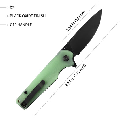KUBEY Wolverine  KU233D  D2  G10 - KnifeGlobal Store
