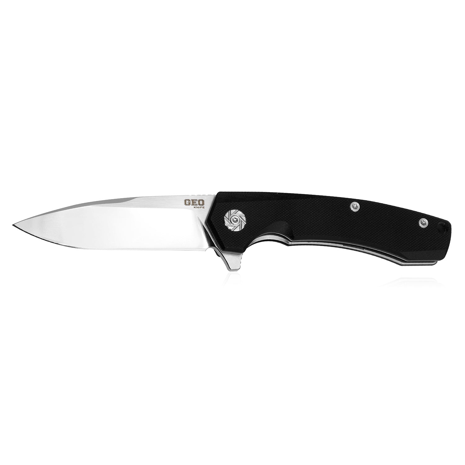 （sales promotion）GEO GEO901 EDC & Outdoor Survival Folding Knife [3.3"Drop Point D2, G10]