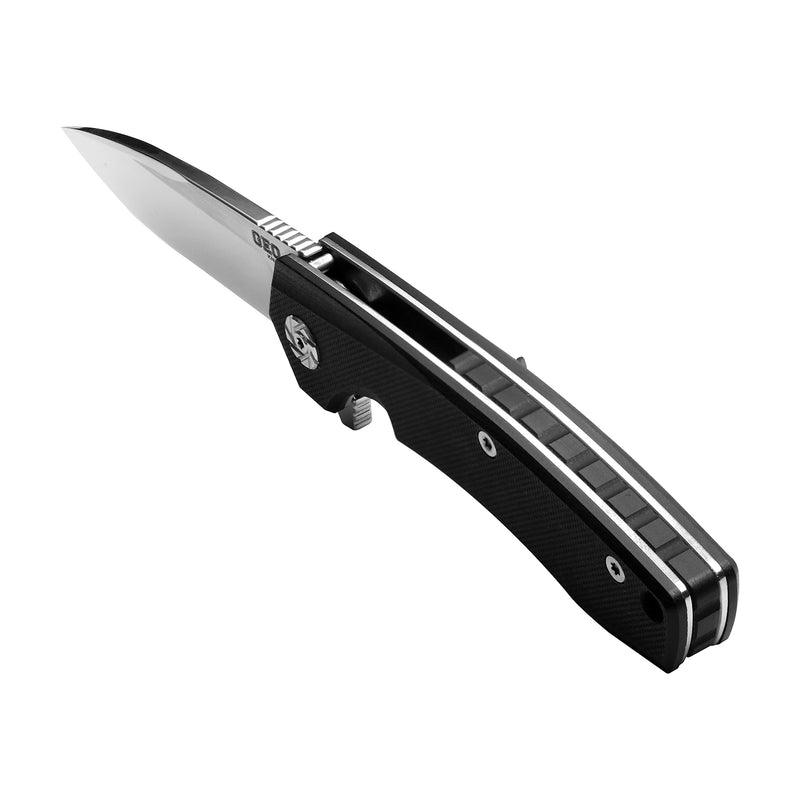 （sales promotion）GEO GEO901 EDC & Outdoor Survival Folding Knife [3.3"Drop Point D2, G10]